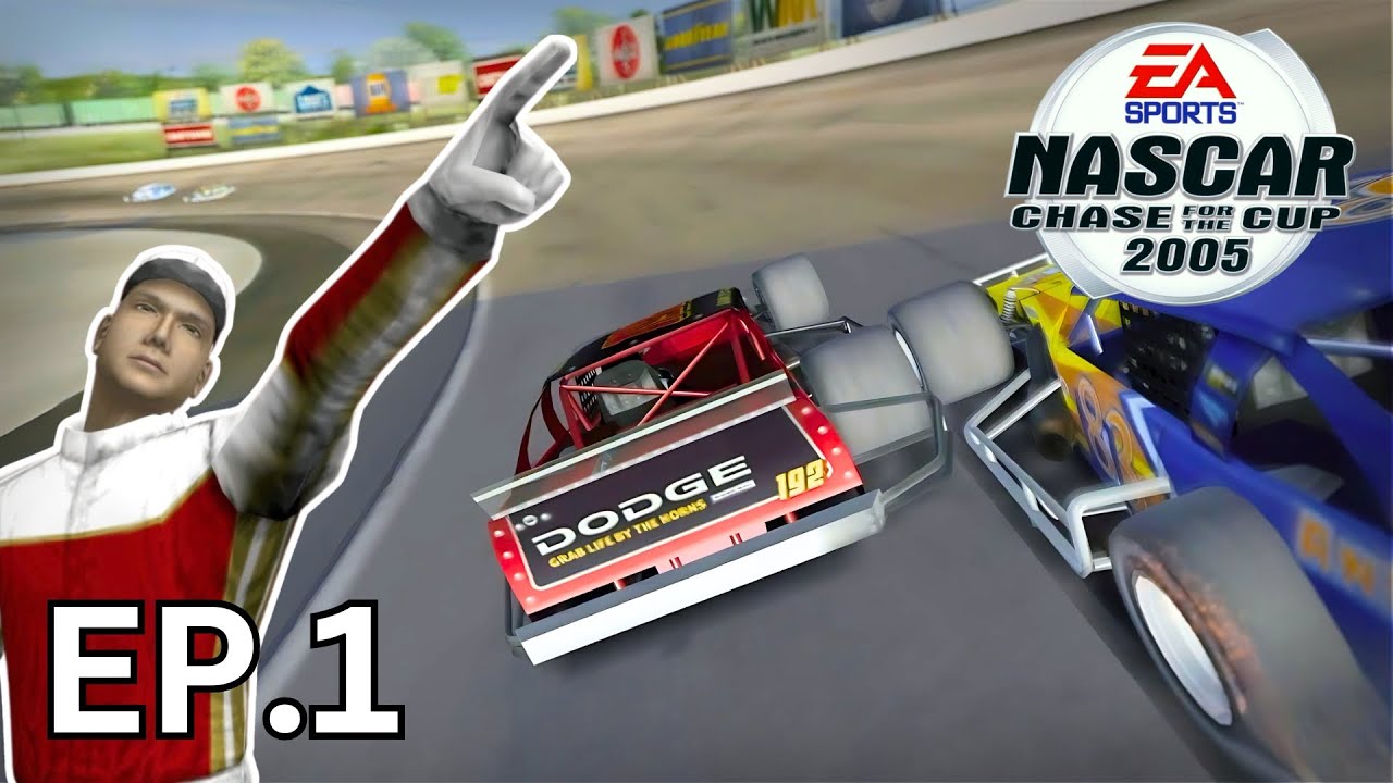 I went back to 2005 to become a NASCAR legend...