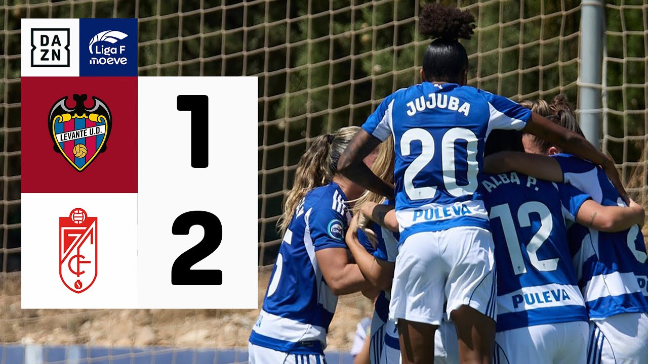 Levante UD vs Granada CF (1-2) | Resumen y goles | Highlights Liga F