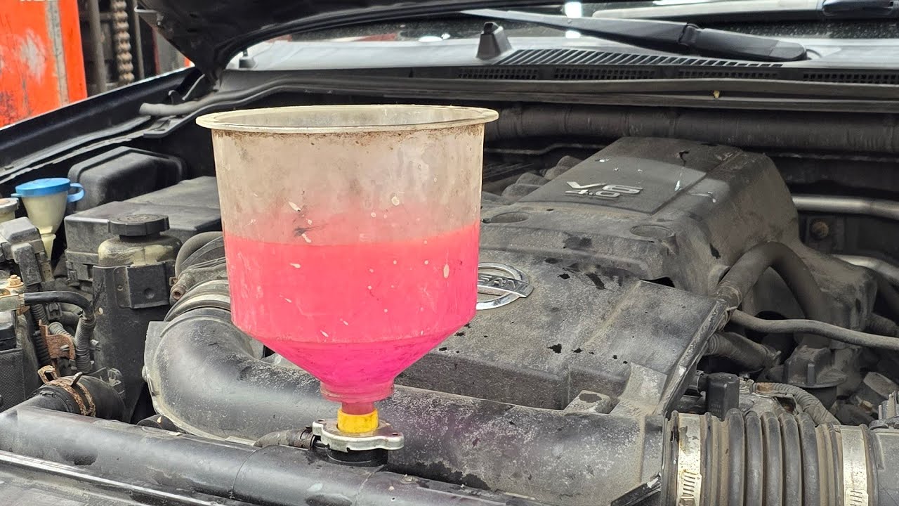 2015 Nissan Frontier 4.0 v6 Thermostat Replacement