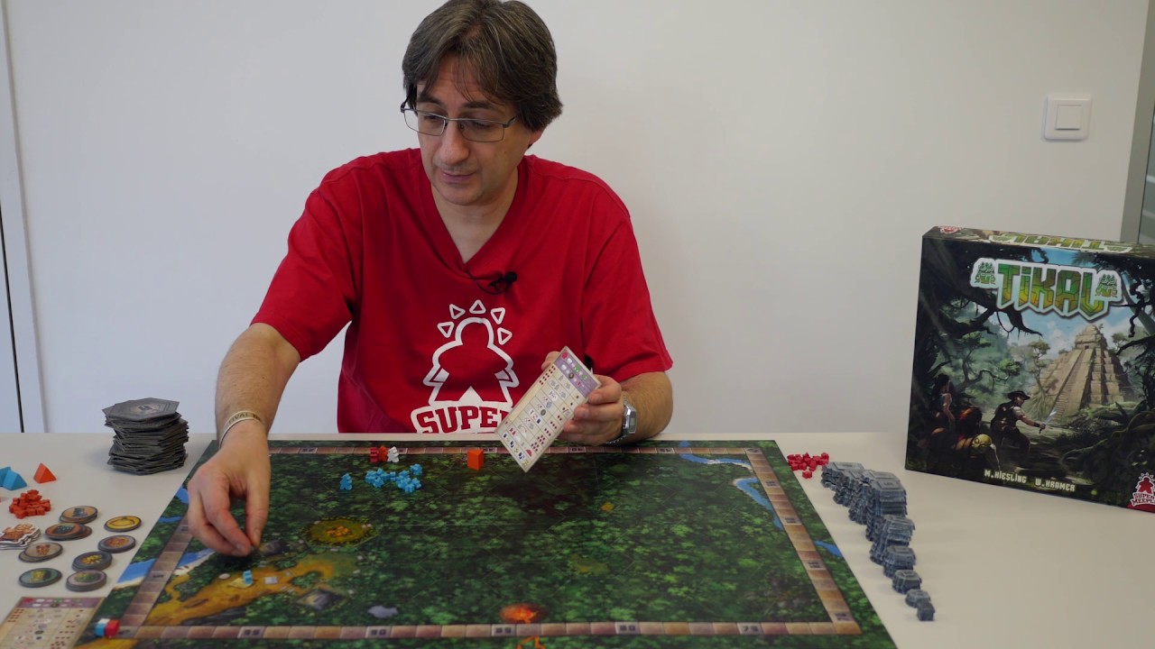 Tikal l'explication des règles par Super Meeple