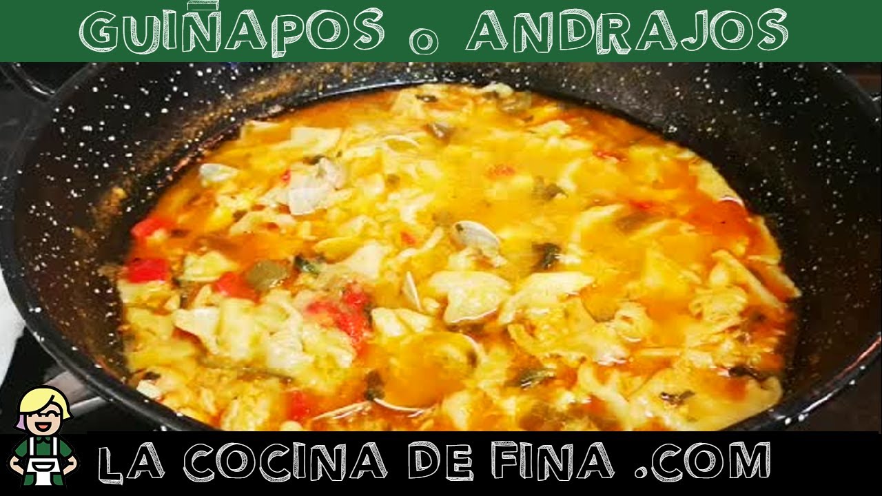 GUIÑAPOS O ANDRAJOS DE JAÉN ( LA COCINA DE FINA .COM - PLATO Nº 12)