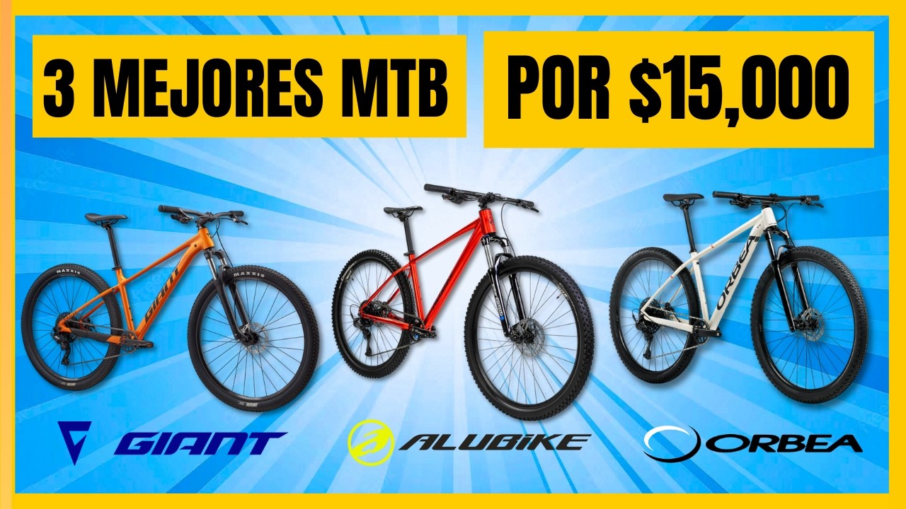 CUÁL es la MEJOR MTB por $15,000 | XTA 1.0 vs TALON 4 vs ONNA 50