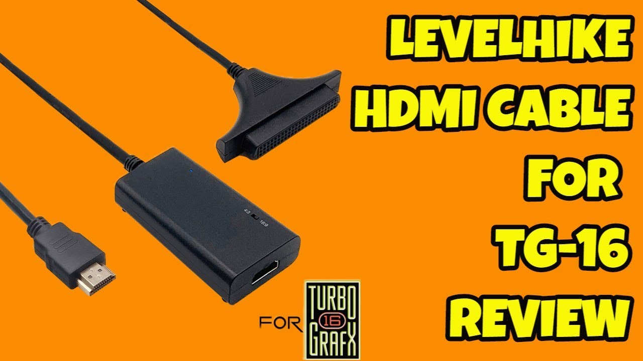 LevelHike HDMI Cable for TurboGrafx-16 Review