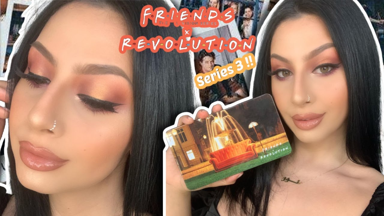 Makeup Revolution x Friends Series 3 | Forever Flawless I'll Be There For You Eyeshadow Palette 🛋