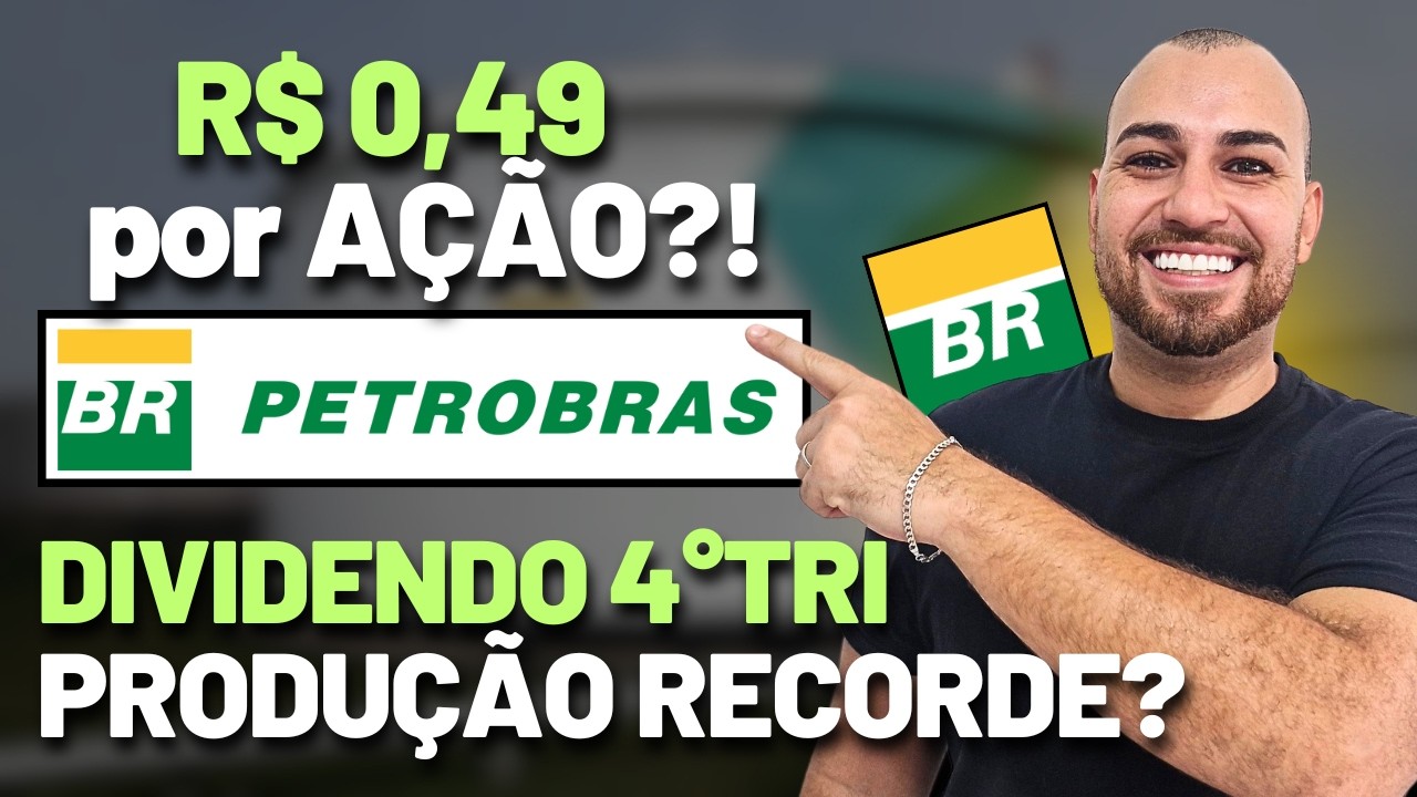 🚨 PETR4 EM ALTA! CHEGA NOS R$40? DIVULGADO PRODUÇÃO RECORDE E NOVOS VALORES DE DIVIDENDOS ESPERADOS.