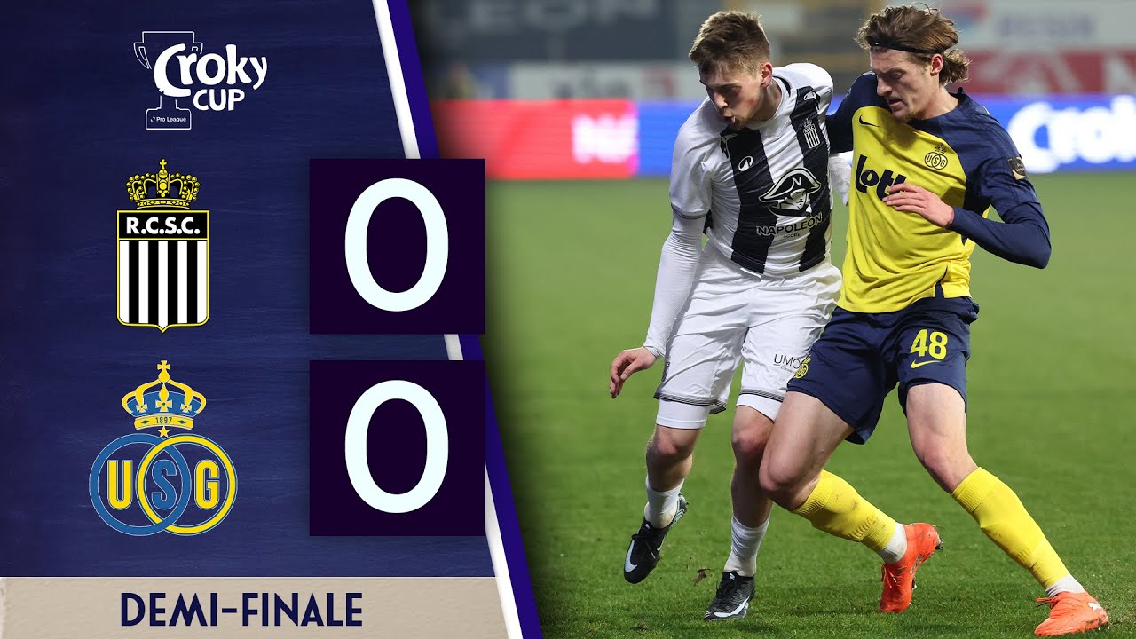Nul entre Sporting Charleroi et l’Union SG | Croky Cup 2025/26
