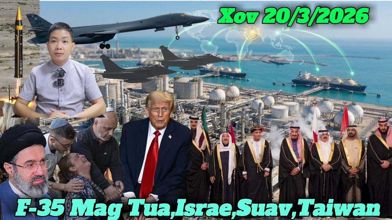 Live 20/3/2026 Xov Kub Tshaj Mekas, Israel, Iran Sib Tua Loj Tshaj Qub, Ntiaj Teb Rov Quav Qees,Suav