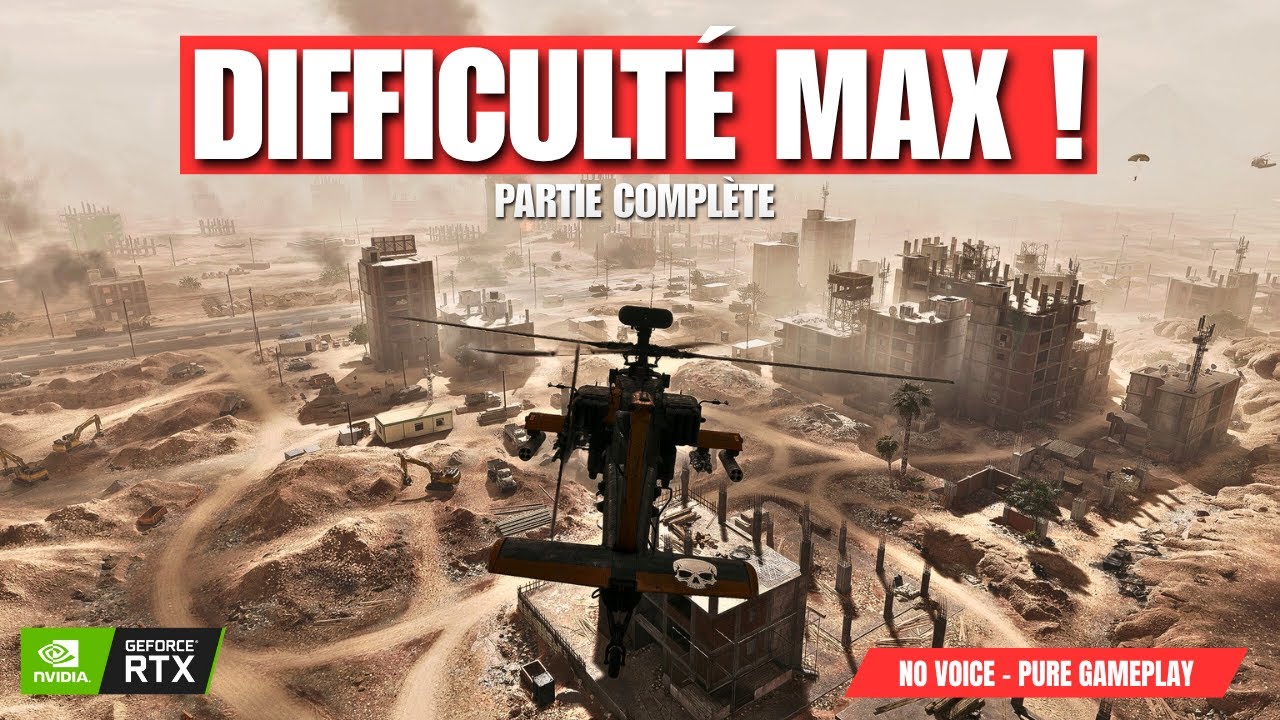 Une de mes plus belles parties en Hélico ! (et aussi l'une des plus dures)