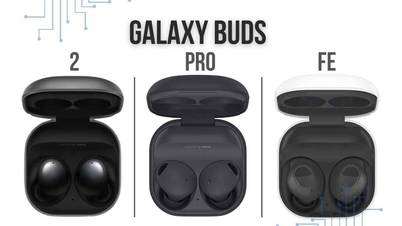 Samsung Galaxy Buds [Comparativo Definitivo]: Buds 2, Buds Pro ou Buds FE? [Guia de Compras 2024]