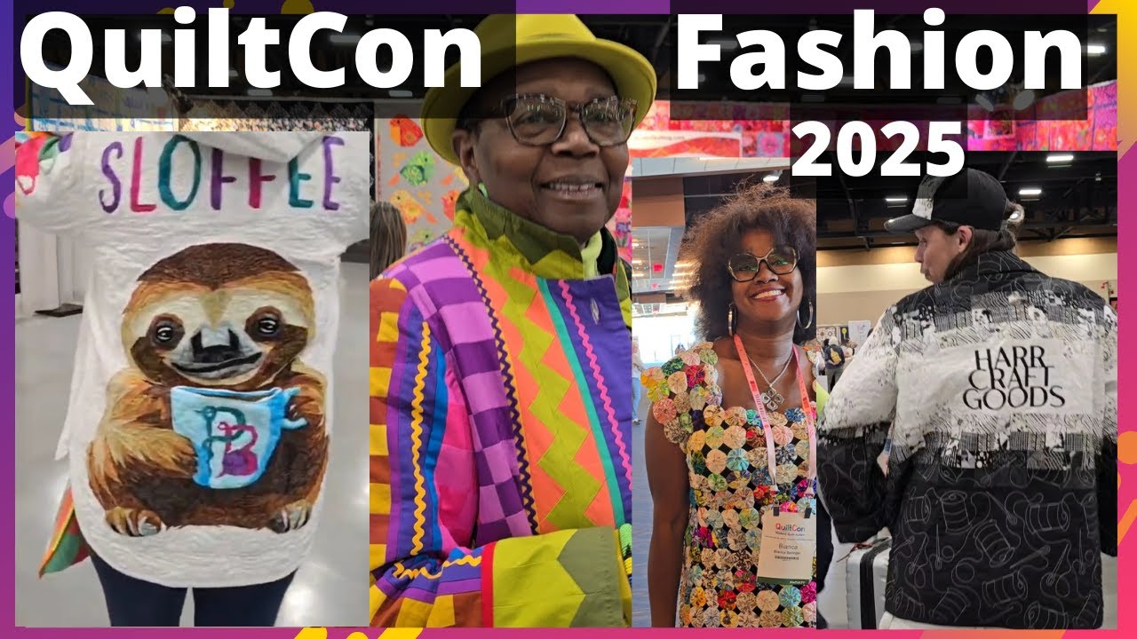 🔥 QuiltCon Style 2025 : Bold, Creative & Quilty Fashion! 🔥