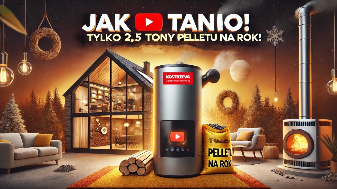 Jak tanio! Tylko 2,5 tony pelletu na rok! Kocioł Kostrzewa po pierwszym roku - odc.270 Dobrekotly.pl