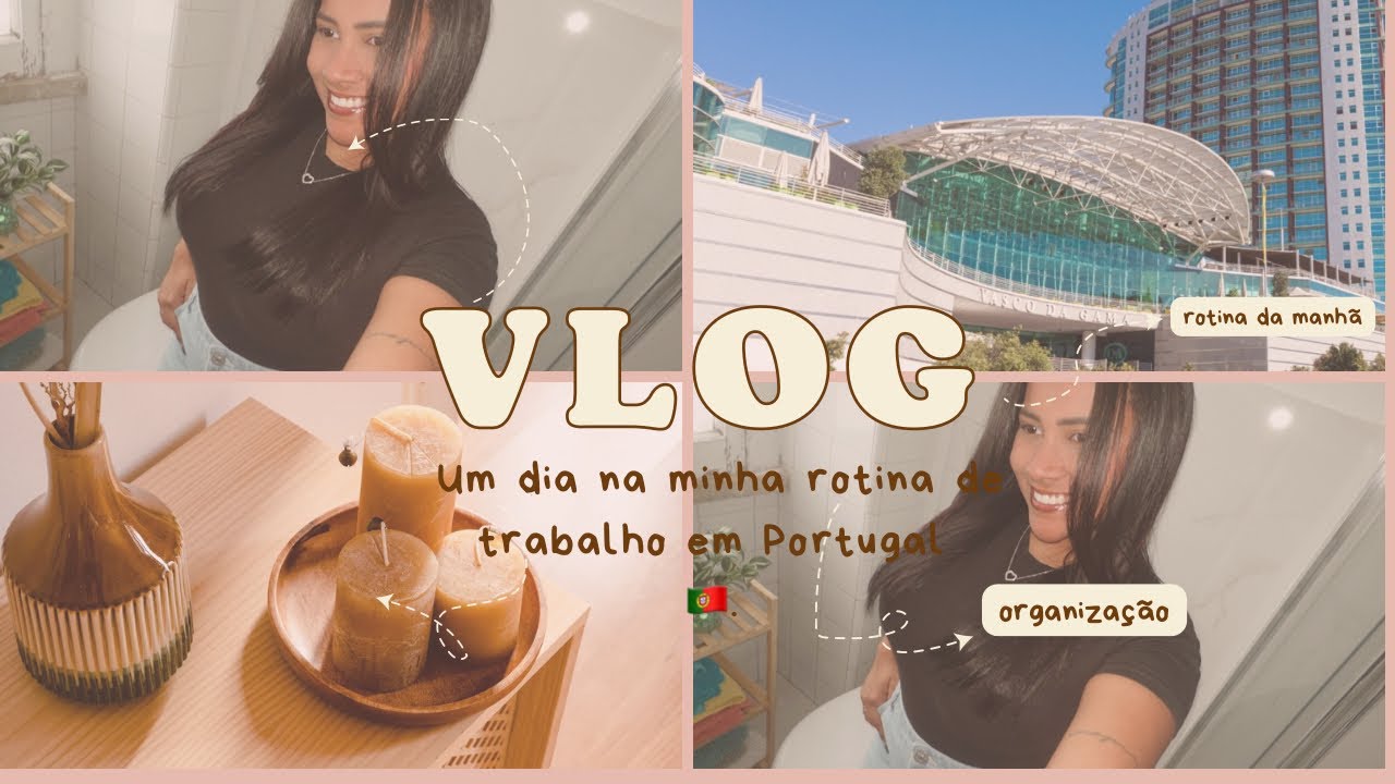 UM DIA DA MINHA ROTINA MORANDO EM PORTUGAL 🇵🇹 