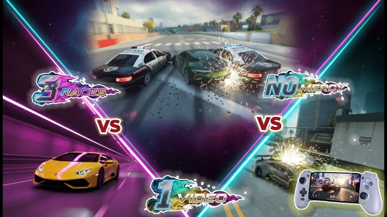 3 Extreme Car Races in One Video | Supercars vs Police vs Speed 🔥