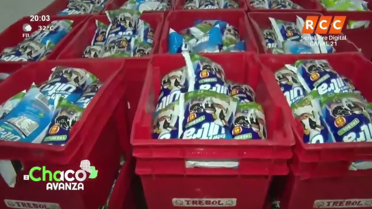 El Chaco Avanza✅  - F&aacute;brica de Leche en Coronel Oviedo de la Coop Chortitzer #Paraguay