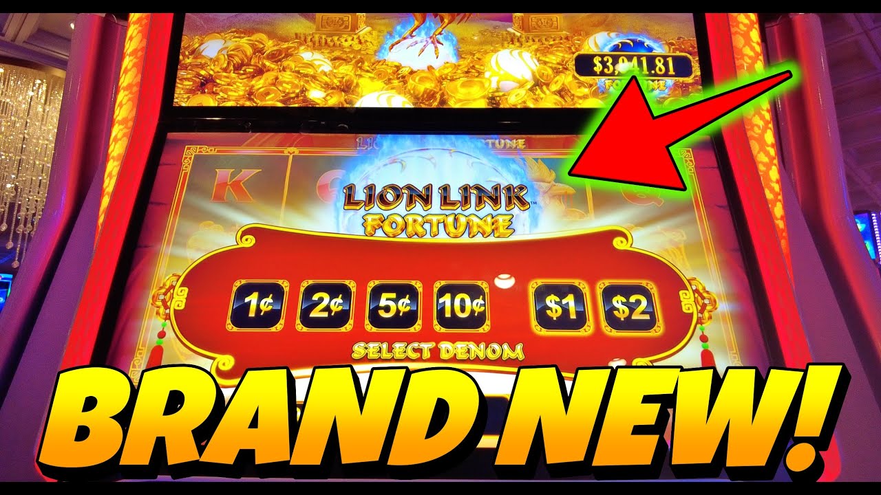🚨🦁NEW SLOT! Lion Link Fortune! @Delaware Park Casino #slot #casino #gambling #newslot