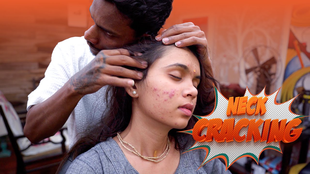 Master Cracker Loud Neck Cracking Head Massage ASMR | Indian Massage
