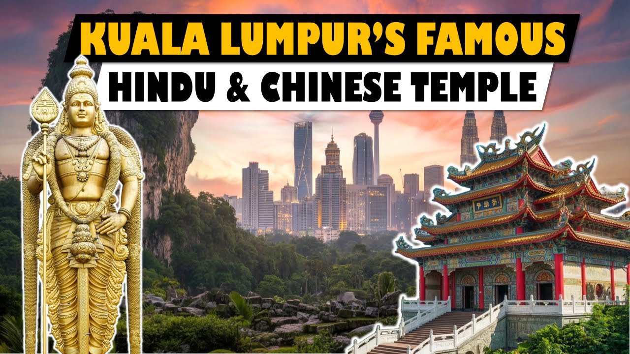 Kuala Lumpur Temples - Thean Hou Temple & Batu Caves | Malaysia Complete Travel Guide KL