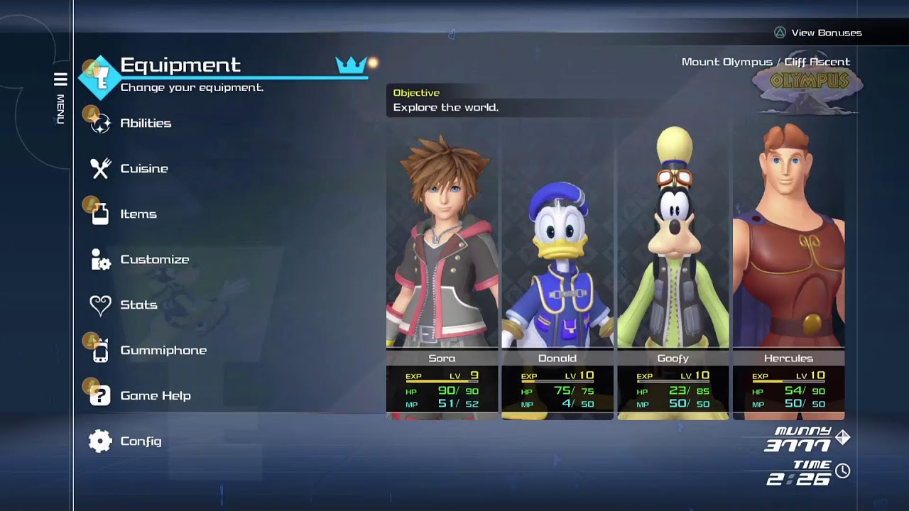 Kingdom Hearts 3 Crit