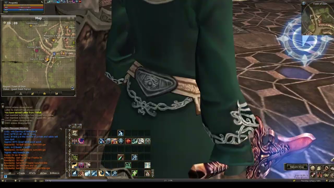 Testimony Of Trust (Class Change) Lineage 2 Reborn x1 Origin
