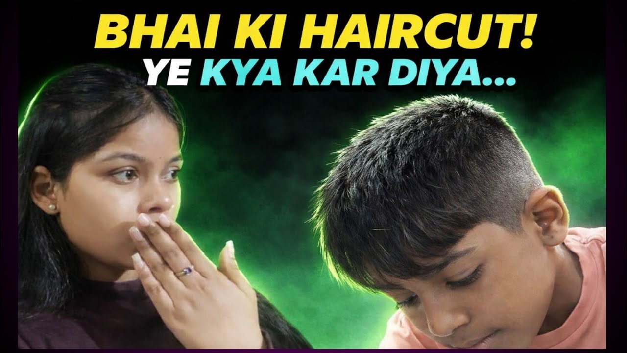 Bhai ki haircut 🤯😱 | ye kya kr diya 😧| mere bhai ke sath kya ho gya 😱🤐| watch now 👆 guy's 🫡
