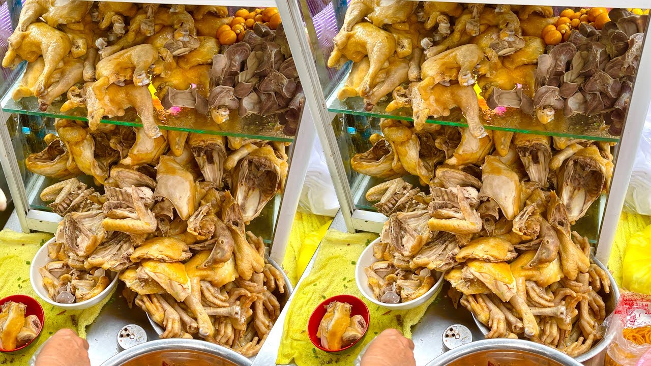 Hớp hồn với tủ gà vàng ươm chật kín của chị Hồng vui vẻ bán 7 ngày 7 món - Vi Na TV