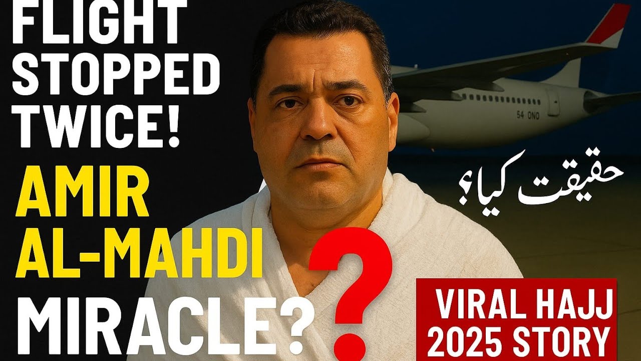 Viral Truth 2025|The Story of Amir Al-Mahdi Hajj Flight Mystery|