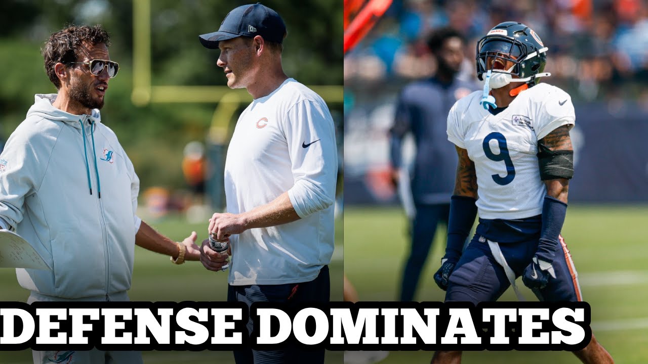 Bears Defense DOMINATES Dolphins | Training Camp Joint Practice Recap