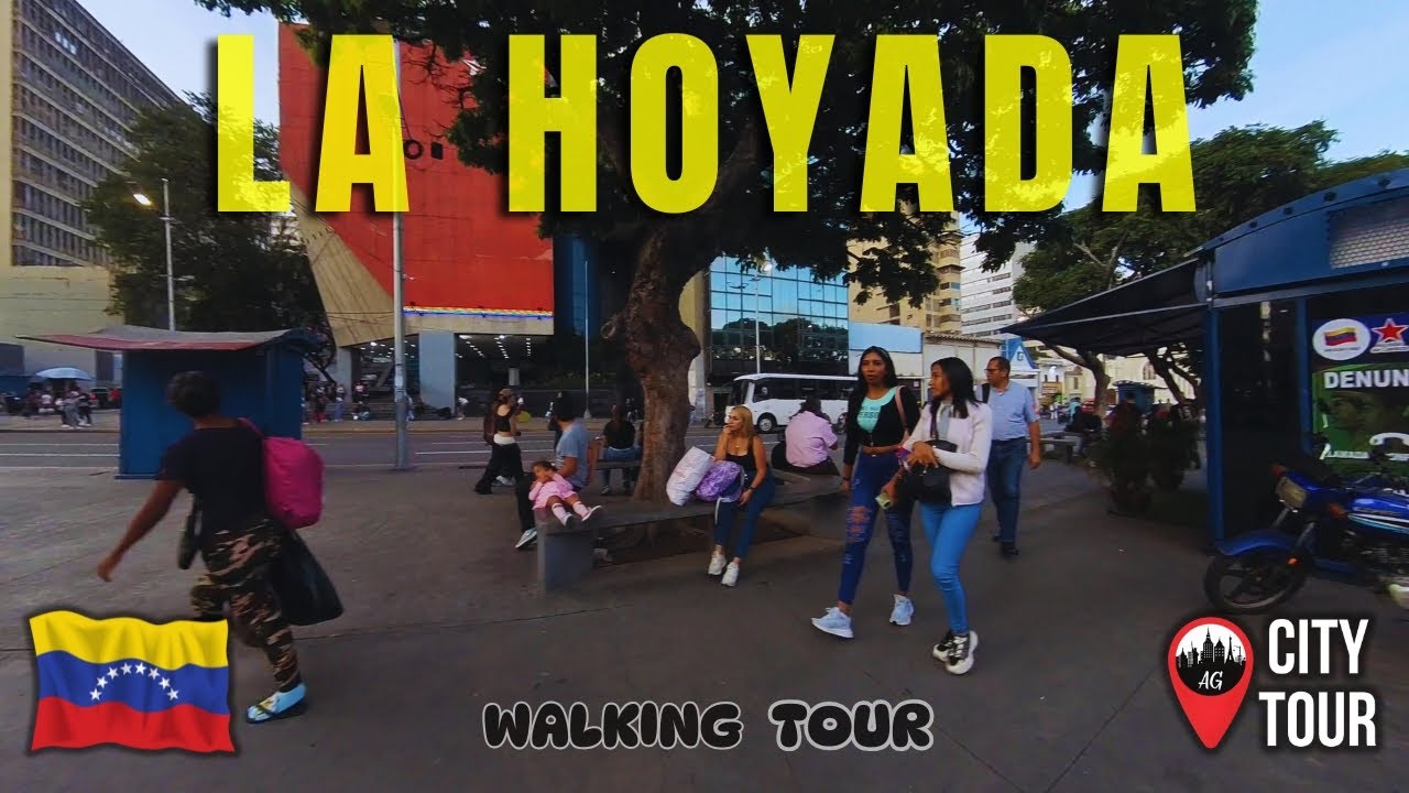 Венесуэла 🇻🇪: ЛА ХОЙАДА в 360° | Пешеходная экскурсия 🚶‍♂️ | Каракас 4K