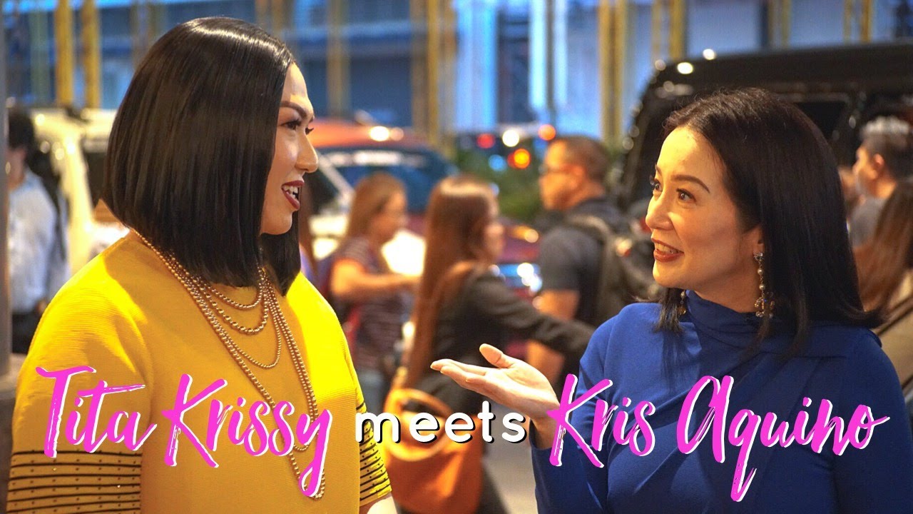 Tita Krissy Achino Meets Kris Aquino | The Grand Eye Ball of the Year!!!