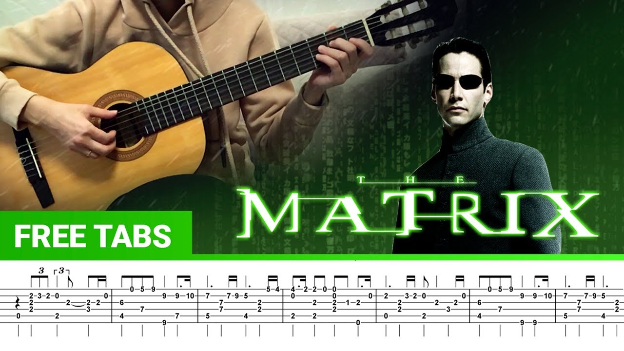 CLUBBED TO DEATH - MATRIX soundtrack (Rob Dougan) | Classical Guitar Cover | GuitarTabs + SheetMusic