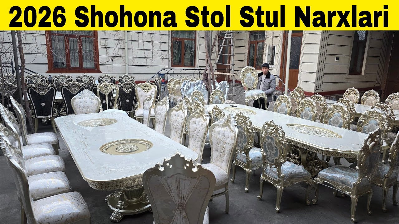 2026- Yil | +998949256776 | Mexmonxona To'yxona Uchun Stol Stullar Narxlari 