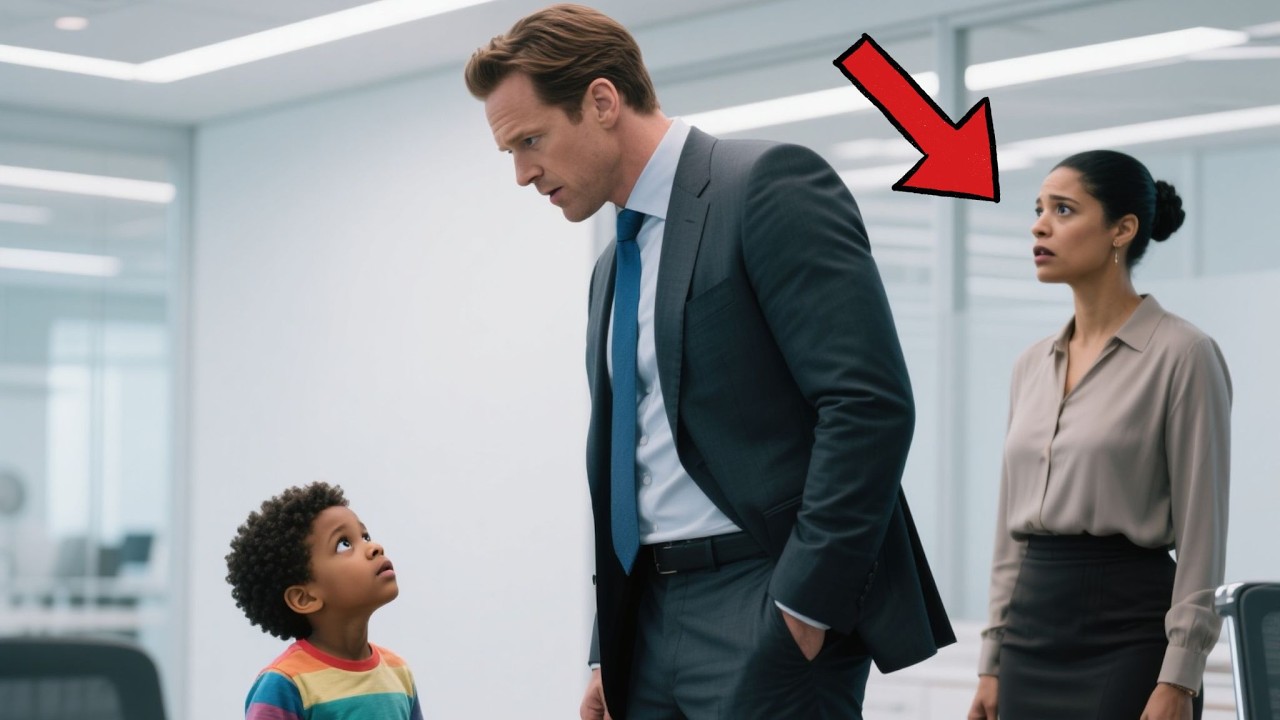 Humble Single Black Mother Takes Her Son to Work, But Never Expected Him to Hug Her Millionaire