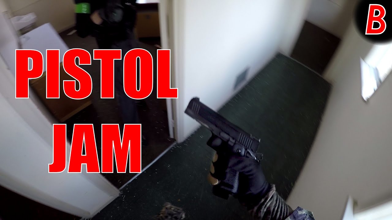 Airsoft CQB Fail - PISTOL JAM | Bodgeups Airsoft