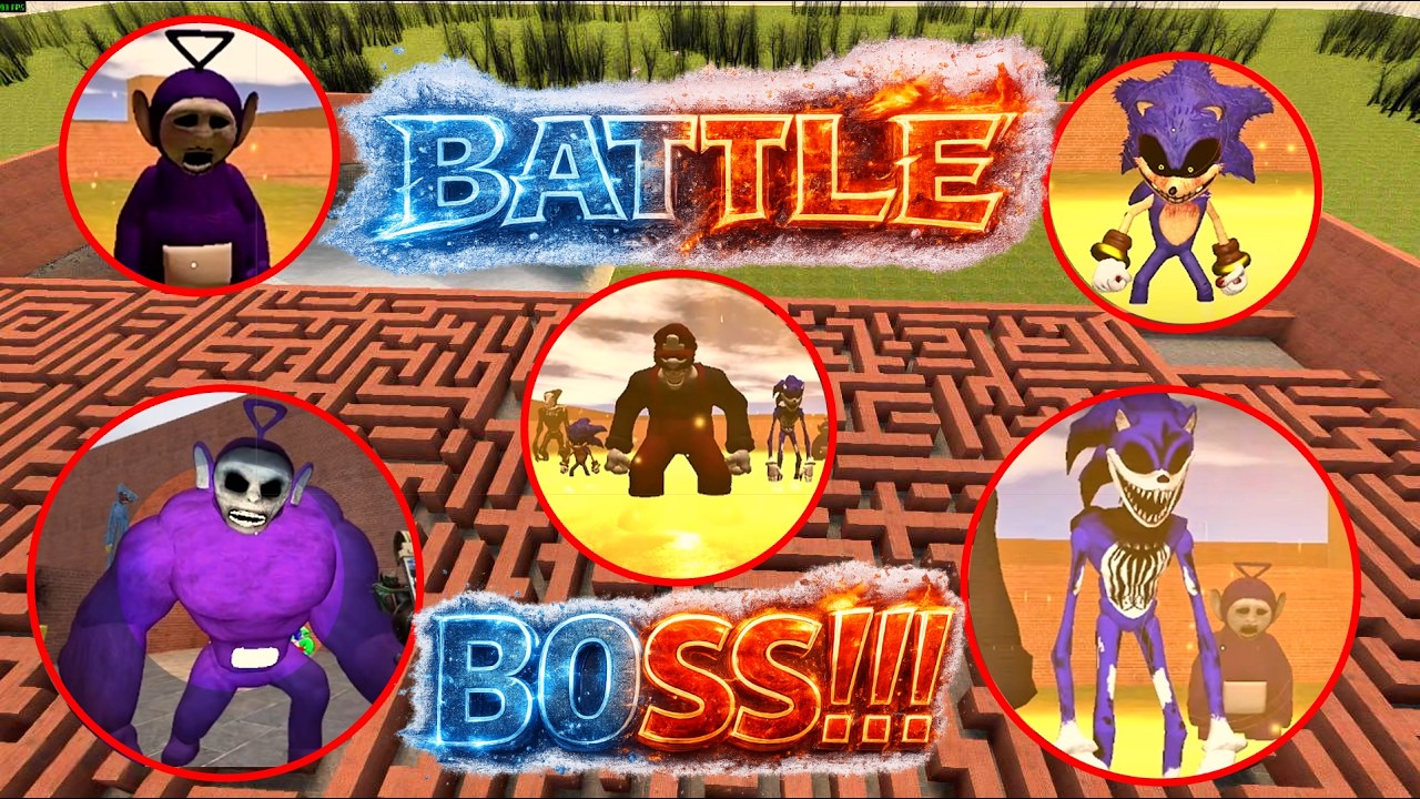 Ultimate Monster Evolution Battle | GMod Chaos