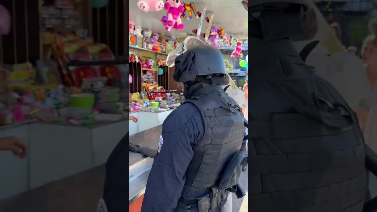 La f&ecirc;te foraine au GIGN