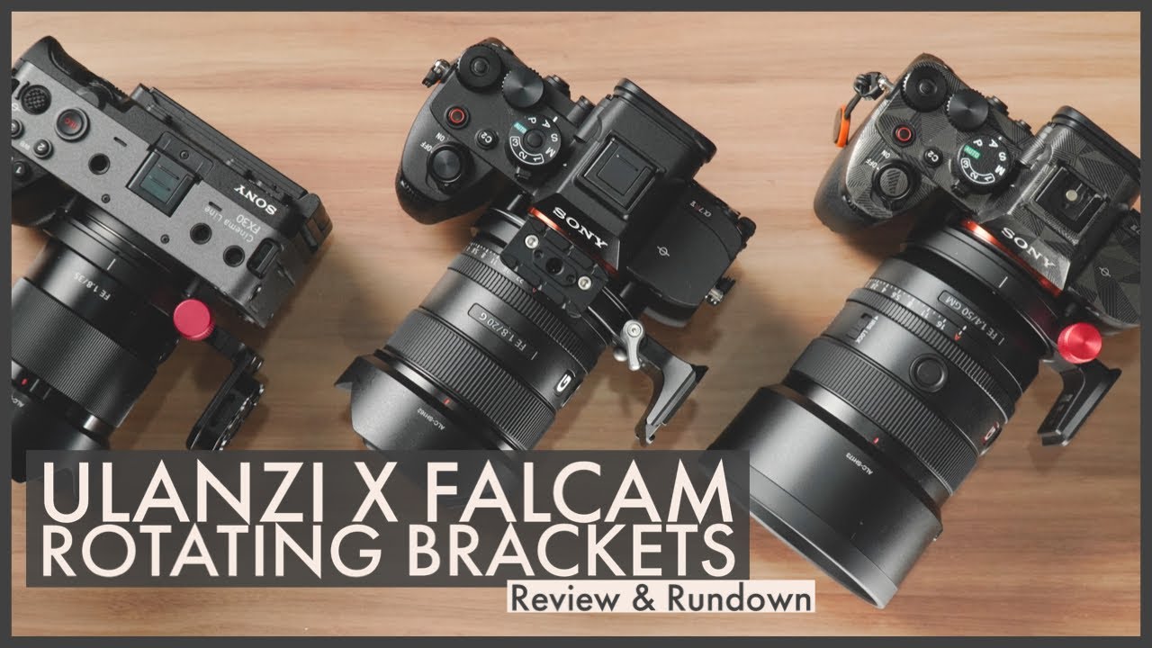 Ulanzi and Falcam Rotating Camera Mounting Brackets Review | Horizontal to Vertical Camera plates