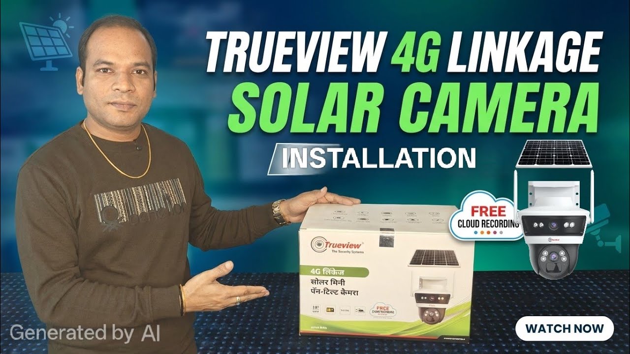 Solar camera installation/solar camera installation kaise kare/solar solar camera setupstepbystep 