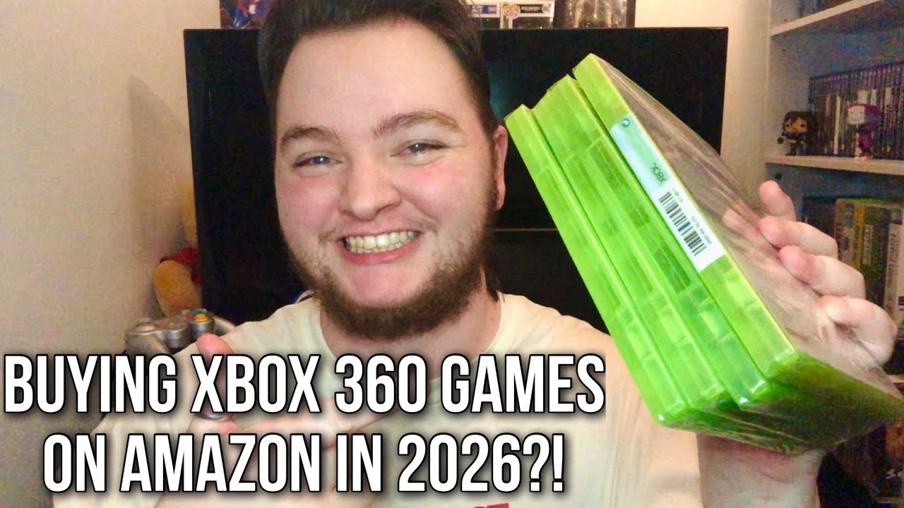 Buying Xbox 360 games on Amazon in 2026