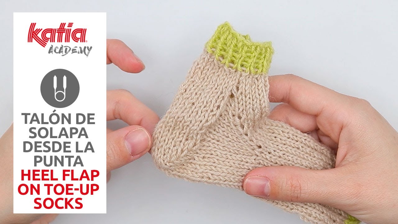 ⭐ Talón de Solapa con Escudete desde la Puntera | Katia Academy