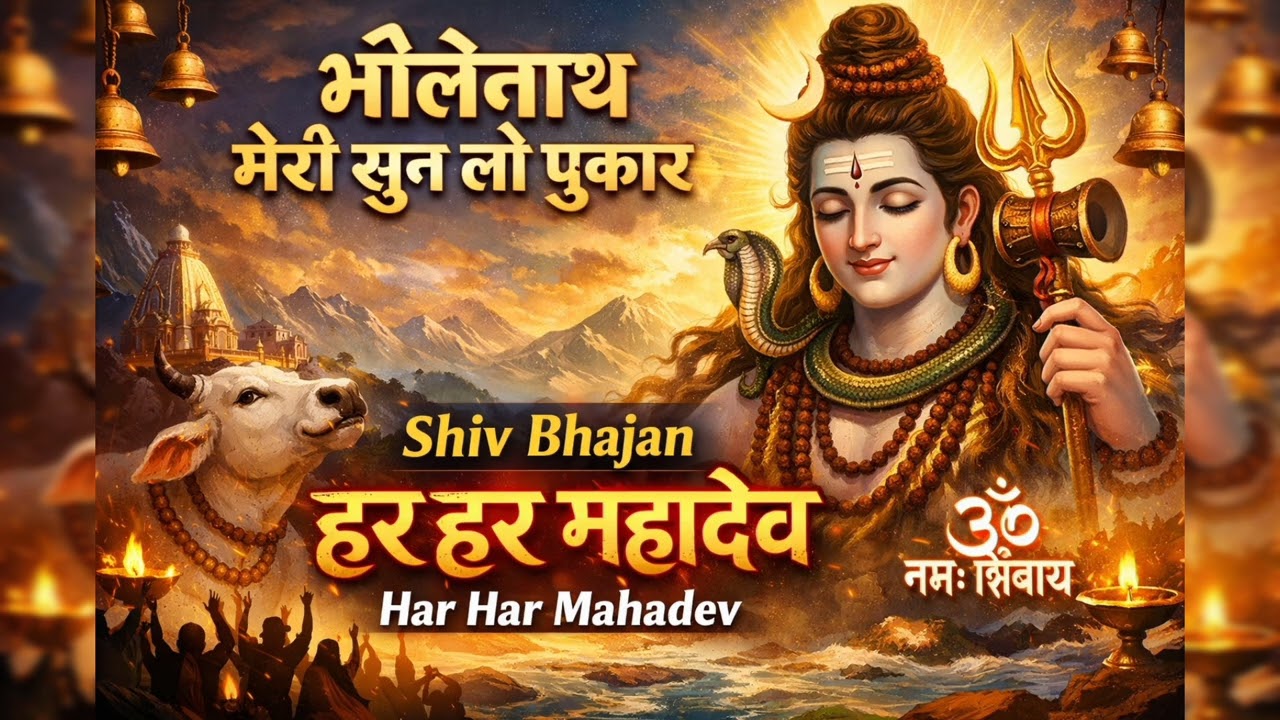 भोलेनाथ मेरी सुन लो पुकार | Shiv Bhajan | Har Har Mahadev | Mahadev Bhakti Song🔱🙏