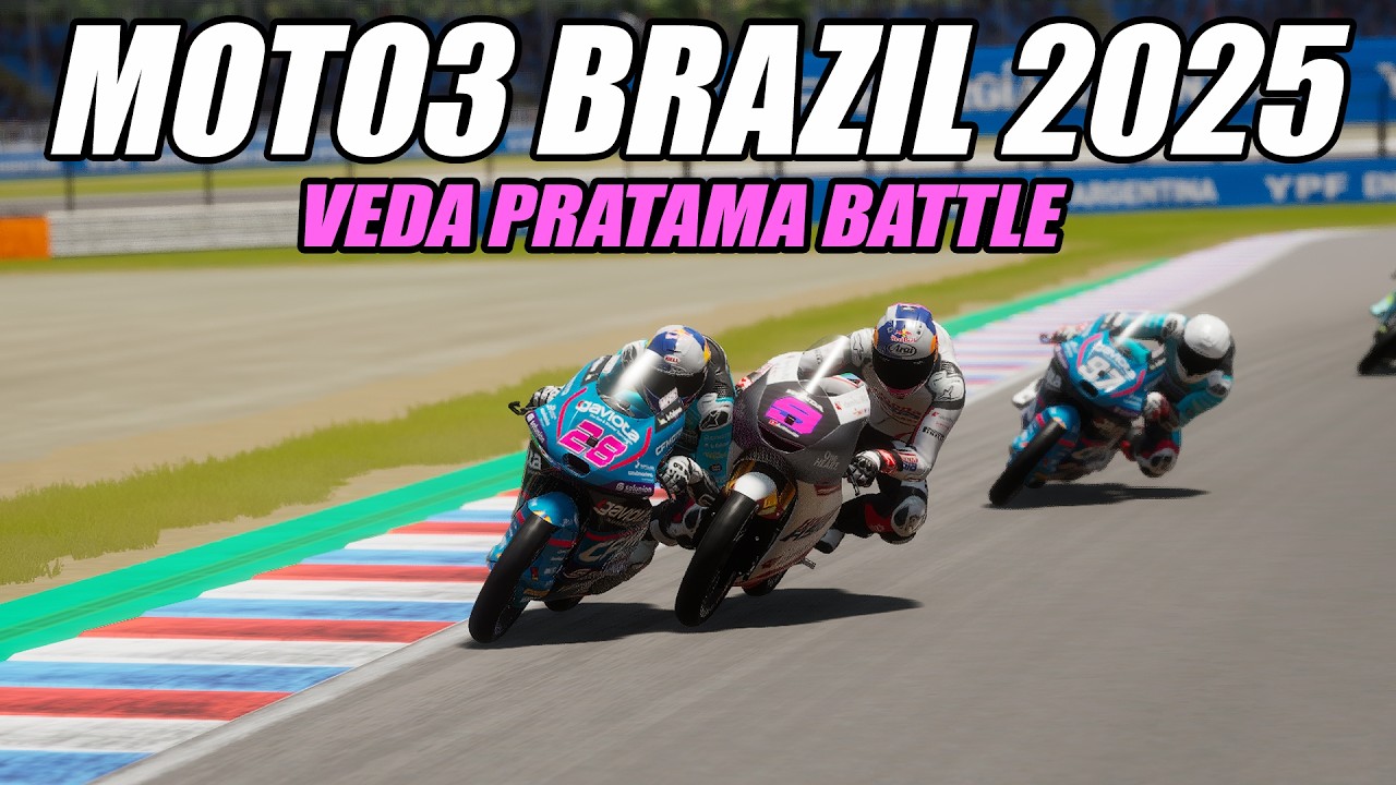 MotoGP 2026 | MANTAAP, VEDA RAIH PODIUM PERDANA DI MOTO3❓MURID MARQUEZ KENA MENTAL😱 🏁❗#BrazilianGP🇧🇷