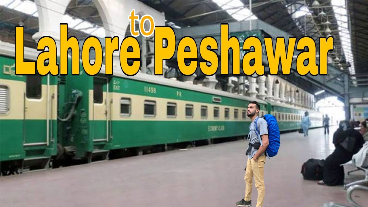 Lahore to Peshawar by Train | Train ka yadgaar safer without ticket