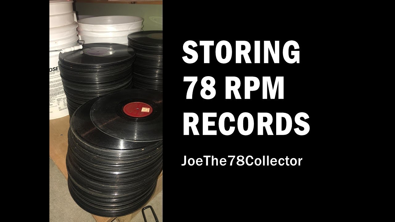 Storing 78 RPM Records