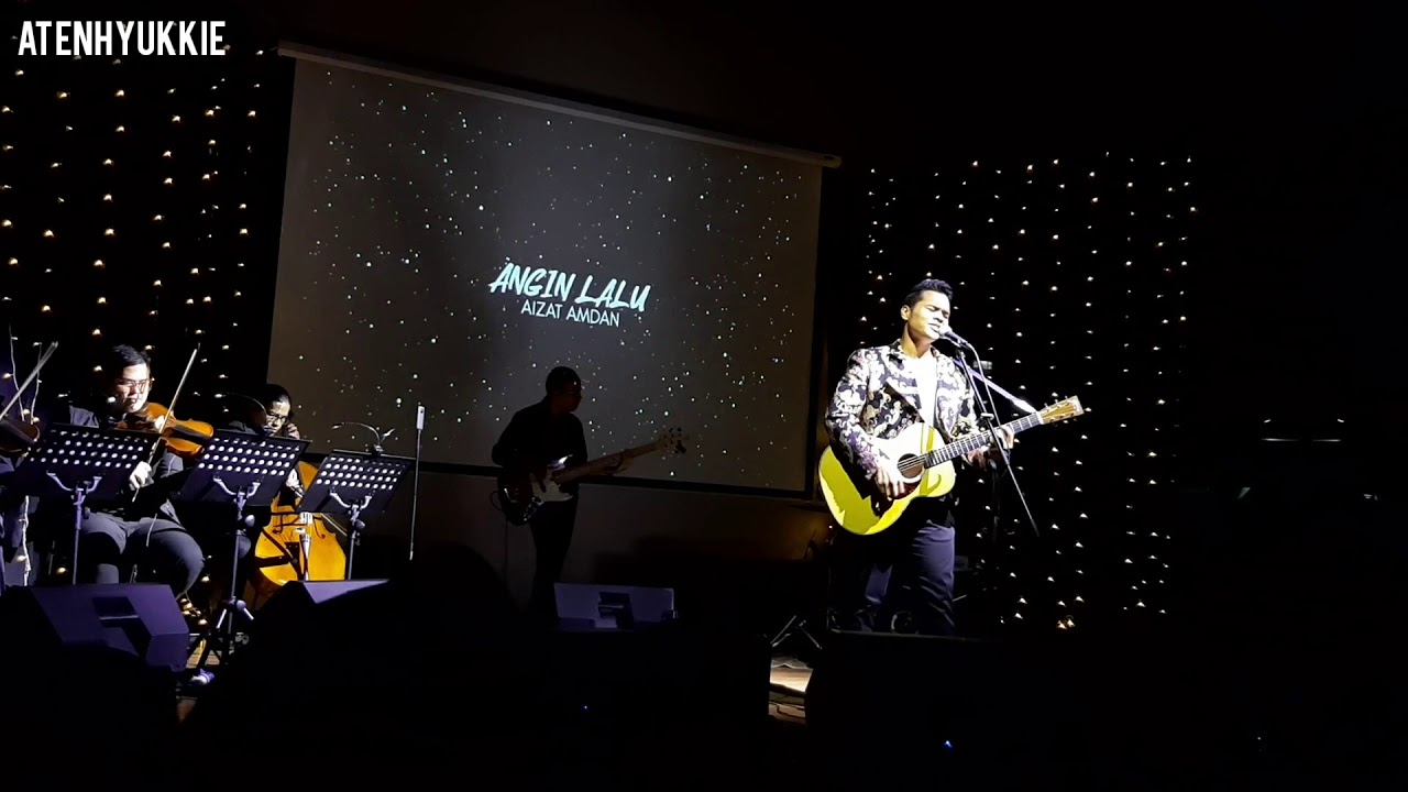[AtenCam] Aizat Amdan - Hanya Kau Yang Mampu - Mini Showcase Pelancaran MV Angin Lalu