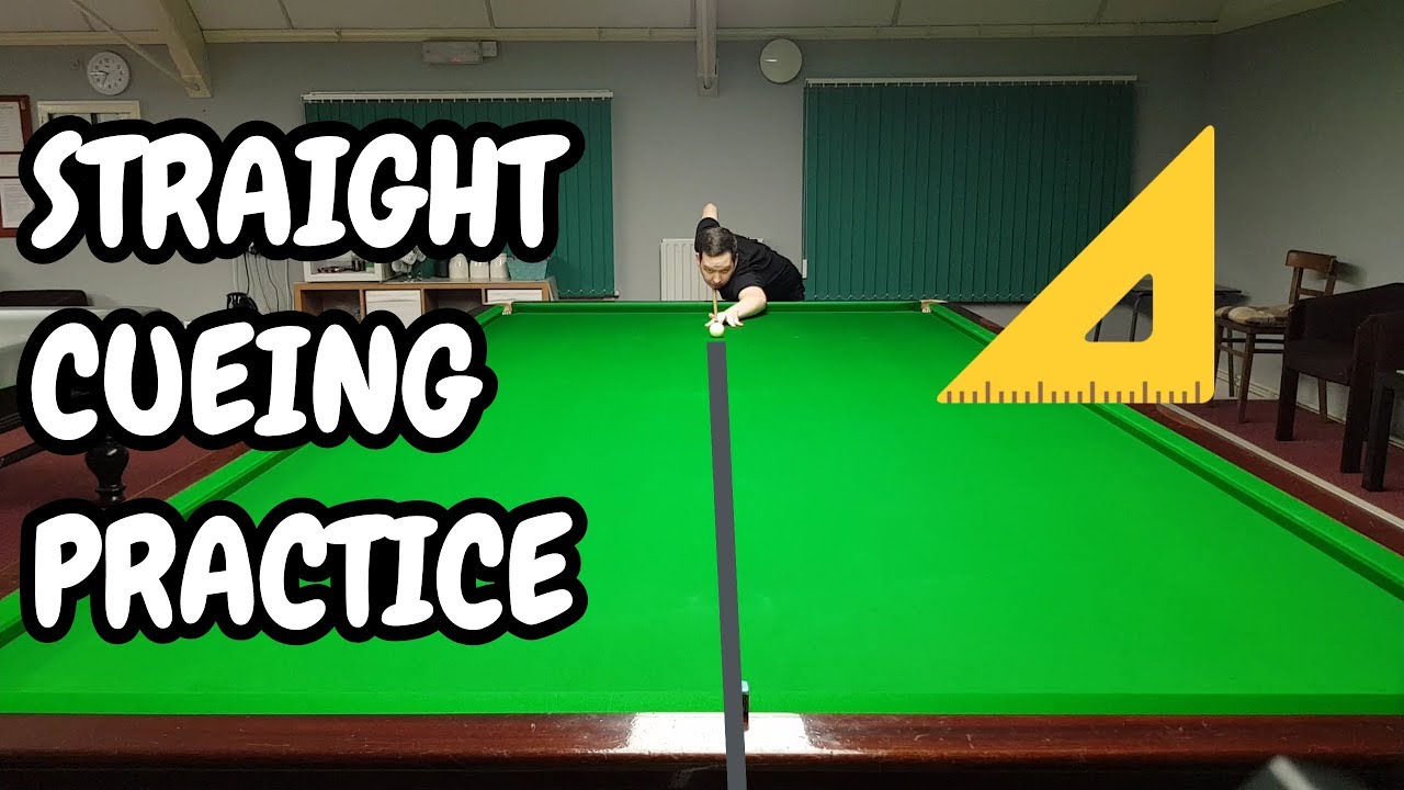 Snooker Straight Cueing - Improve Your Snooker Cueing