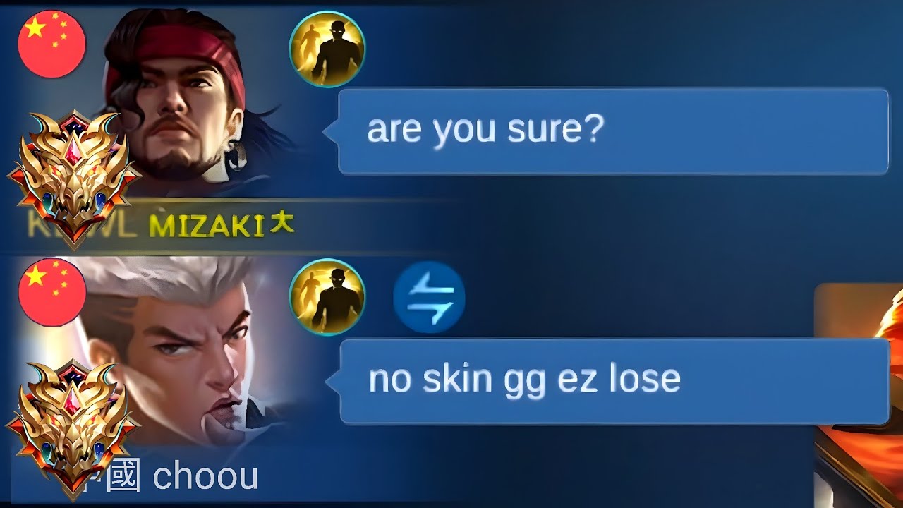 NO SKIN LAPU-LAPU IN HIGH RANK!! THEY THINK I'M NOOB😂