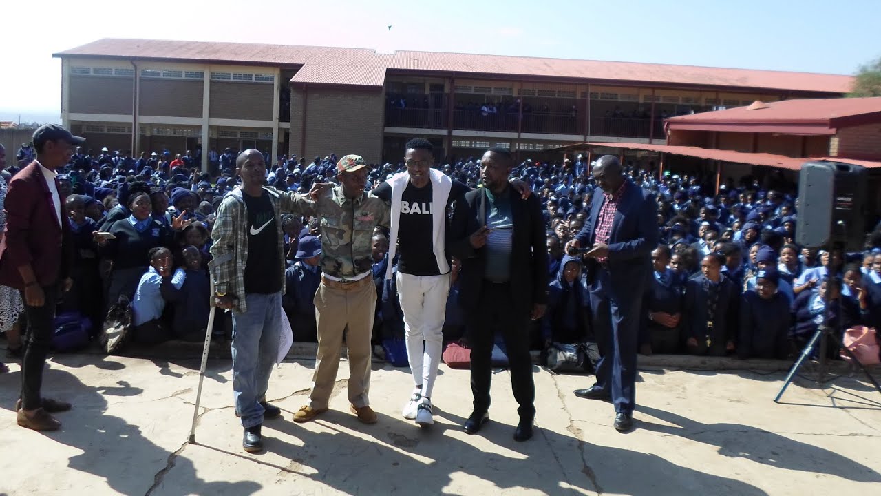 @ApaFoundation @skeemgp_sa Sylvester Mofokeng Healing visit AB Phokompe secondary school