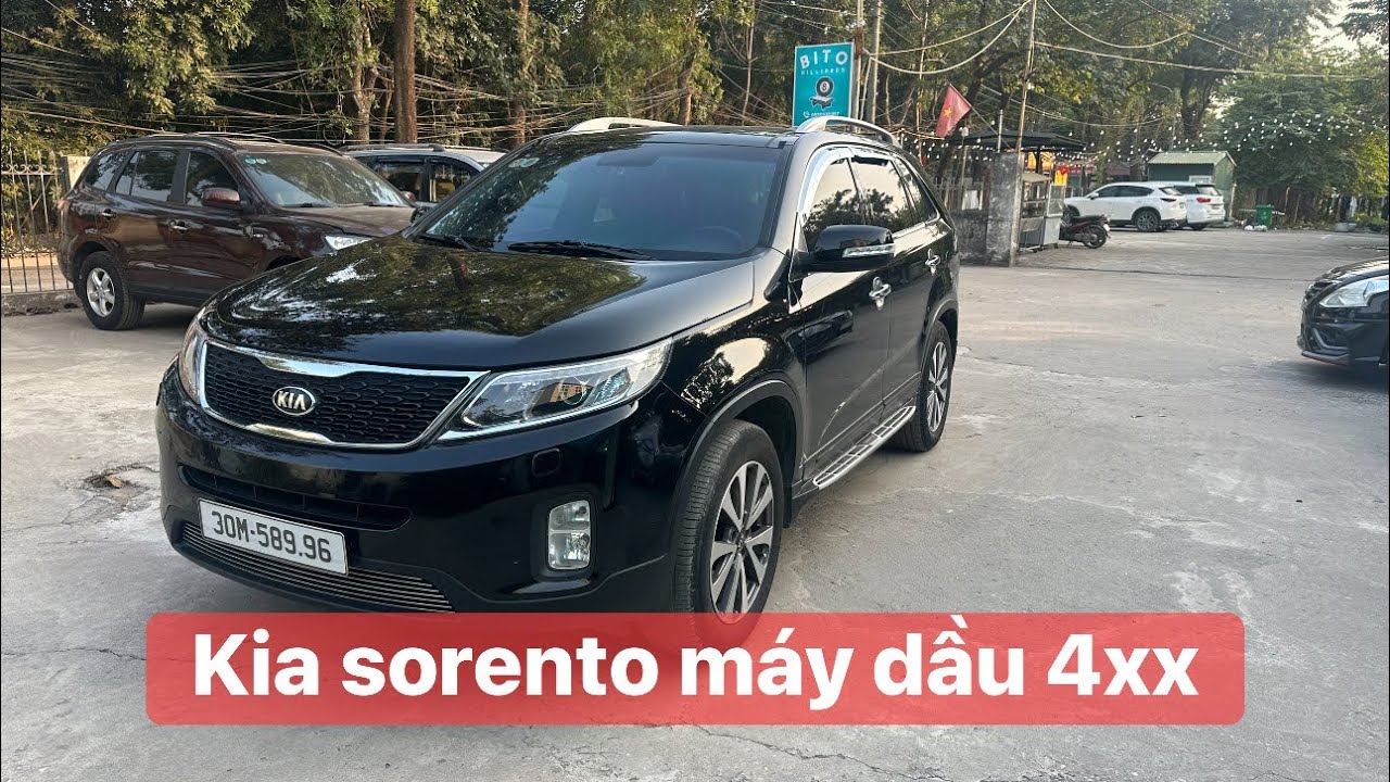 Kia sorento 2014 máy dầu số tự động bản full xe cực chất ko lỗi