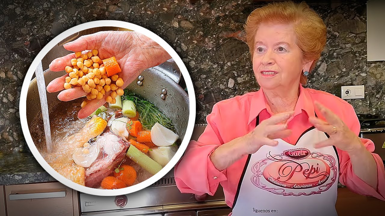 Cocido de garbanzos | Receta fácil en olla exprés