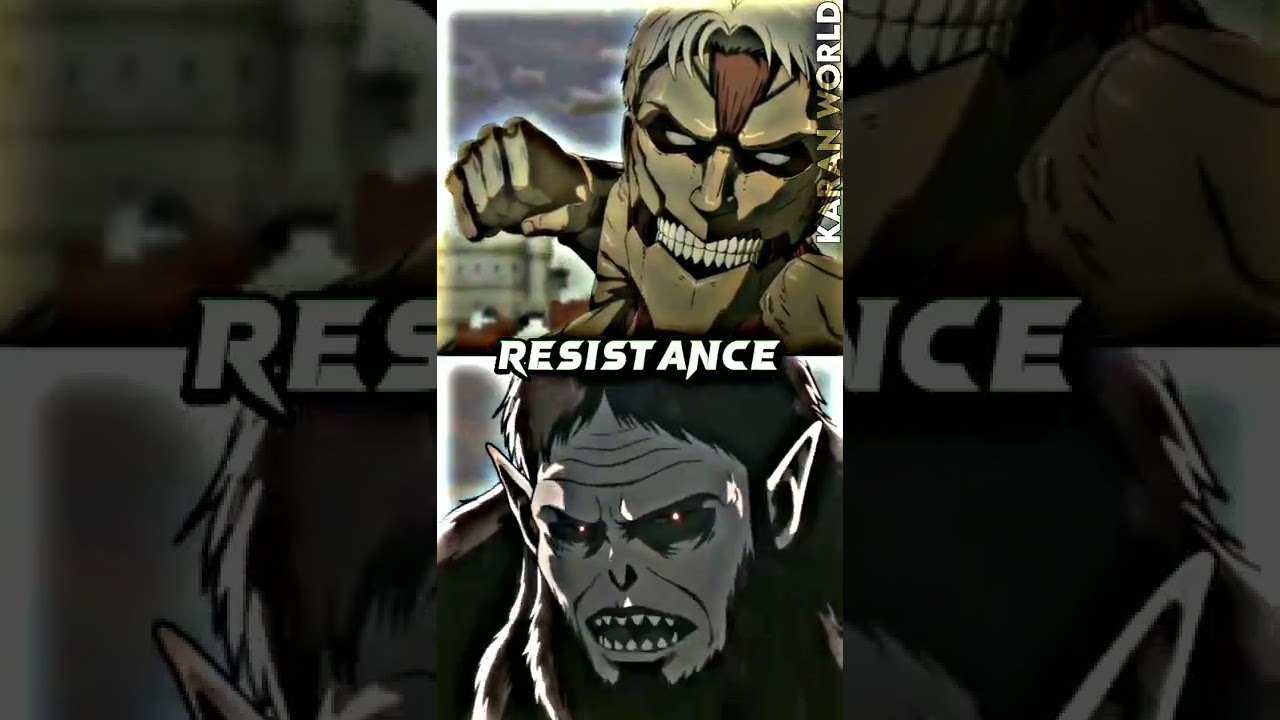 Who is strongest Armored Titan vs Beast Titan ||#shorts#aot